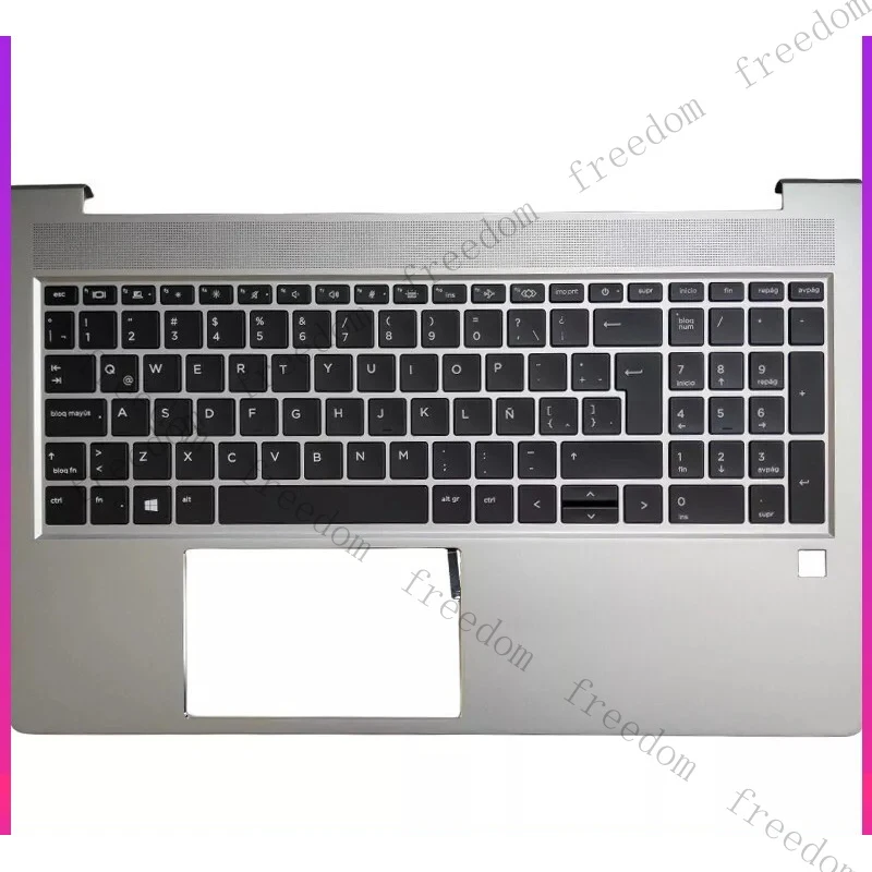

HTS New Upper Palmrest with Spanish / Latin Keyboard for HP ProBook 450 G8 455 G8