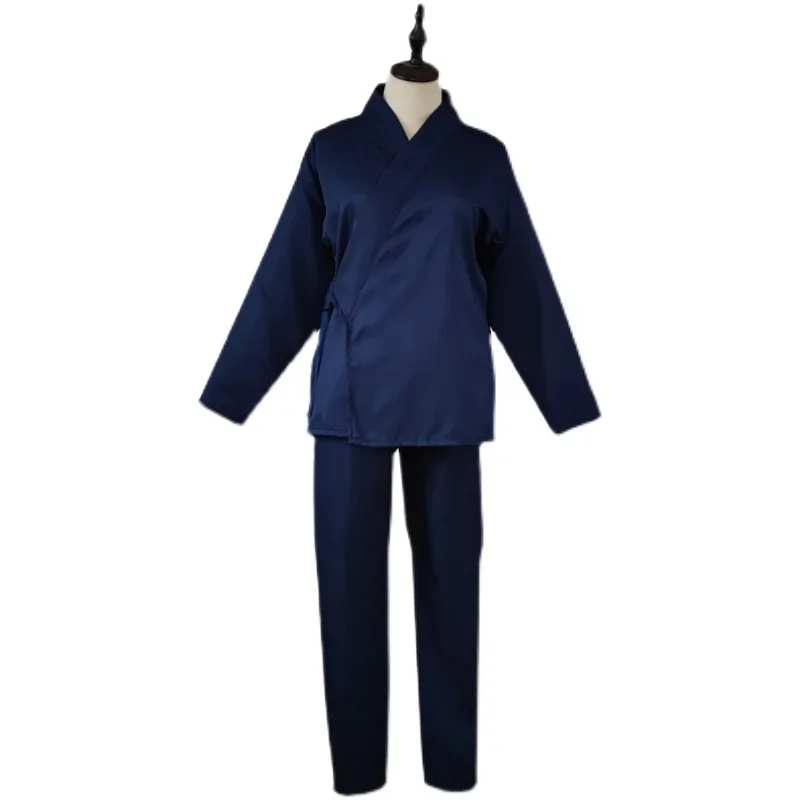 ملابس أنمي كوسبلاي غوجو واكانا ، زي مدرسي ، شعر مستعار سامو أزرق ، لباسي ، دارلينج سونو ، دمية بيسكي ، زي عمل سورو