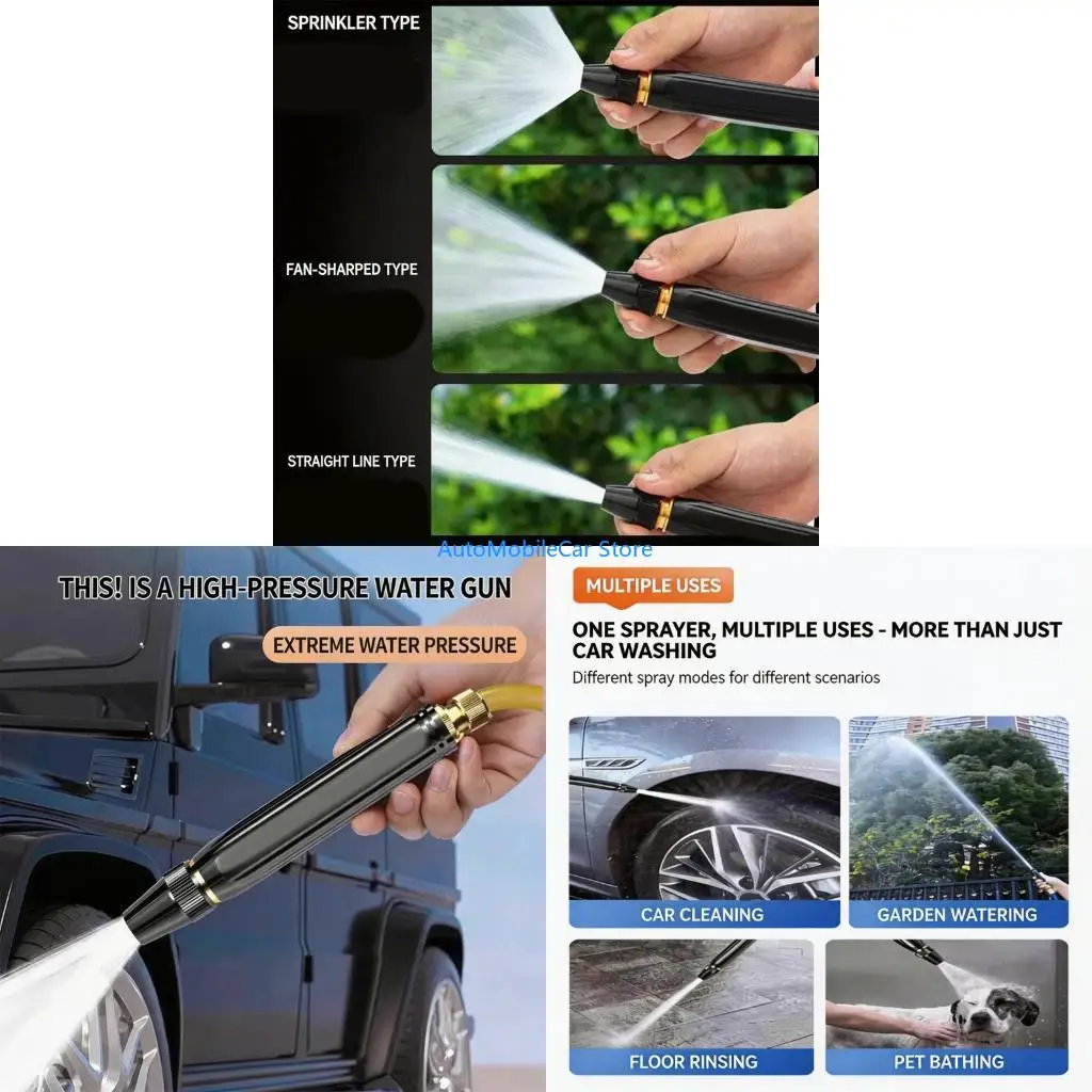 G8TE Adjustable High Pressure Water Nozzle For Efficient Vehicle And Household Cleaning Tasks Washer Nozzle Replacement