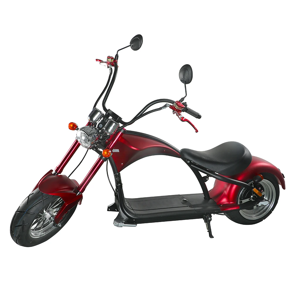 Hot 60v 1500w 2000w seamless steel tube adult electric motorcycle citycoco new with seat