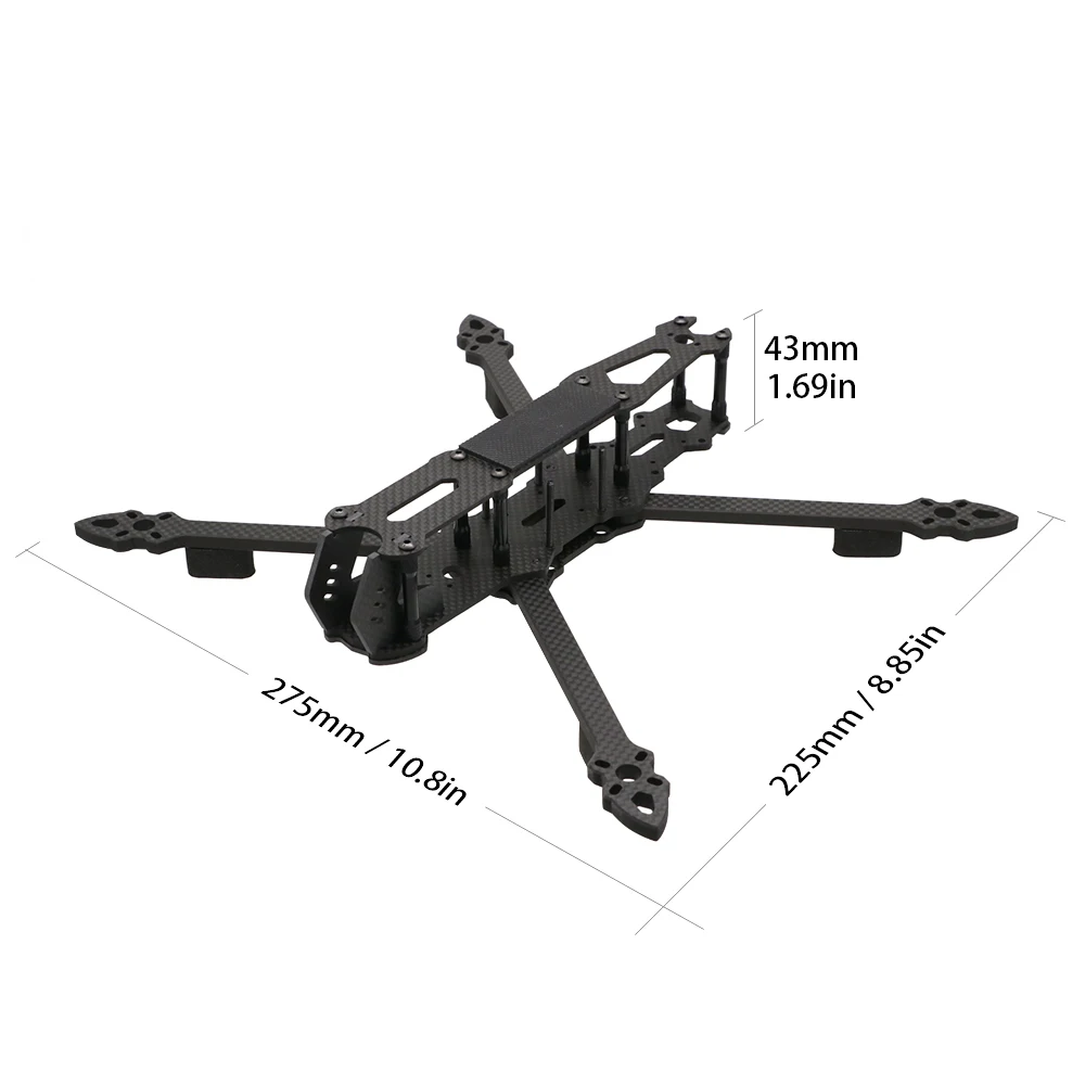 Mark4 V2 Mark 4 7inch 295mm Frame 3K Carbon Fiber with 5mm Arm for 7\