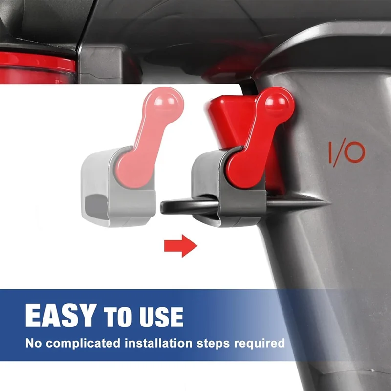 

INLIG-For Dyson V7 V8 V10 V11 V15 Vacuum Cleaner Replacement Parts Trigger Lock Traceless Scratch-Free Dust Brush Attachment
