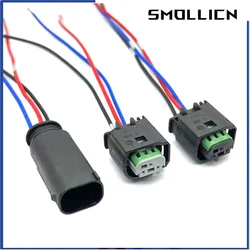 1/5/10/20 set 3 Pin PDC sensore di parcheggio spina cablaggio 2-967642-1 1 j0 972 483 A 8 e0971934 presa per cavo impermeabile per auto