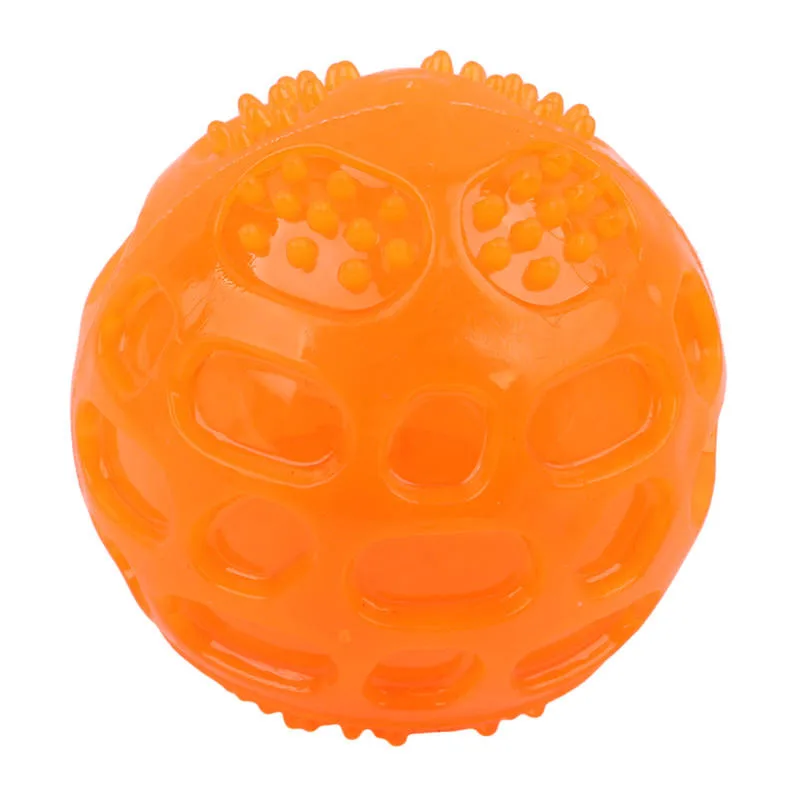 Cão de estimação gato filhote de cachorro soando brinquedos polka estridente bolas de limpeza de dentes jogando bolas de animais de estimação mastigar brinquedo pet mastigar acessórios