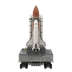 MOC Space Shuttles Expedition Shuttle Building Blocks Space Shuttle Transportation Vehicle Base Bricks Model Toys for Kids Gifts