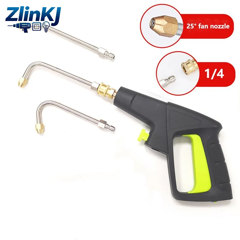 1Pcs Car Wash Accessories High Pressure Washer Spray Wand Extension Nozzle 4000PSI Spray Wand 1/4 Quick Connect