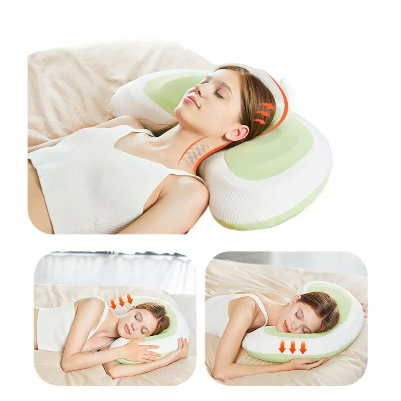 Bedding Bed Pillows for Sleeping Soft Memory Foam Pillow for Back Stomach and Side Sleepers   Men Women Stomach Sleeper