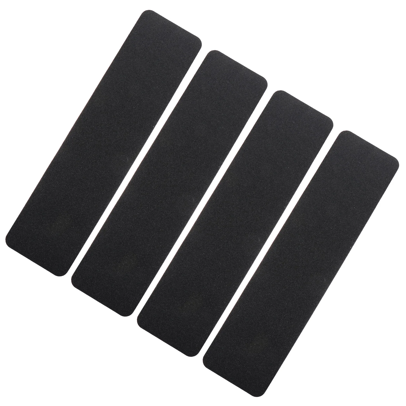 

4 Pcs Sticker Anti-slip Strip Non Skid Strips For Outside Steps Clear Tape Non Slippery Stair Grip Indoor Area Rug Pvc Duct