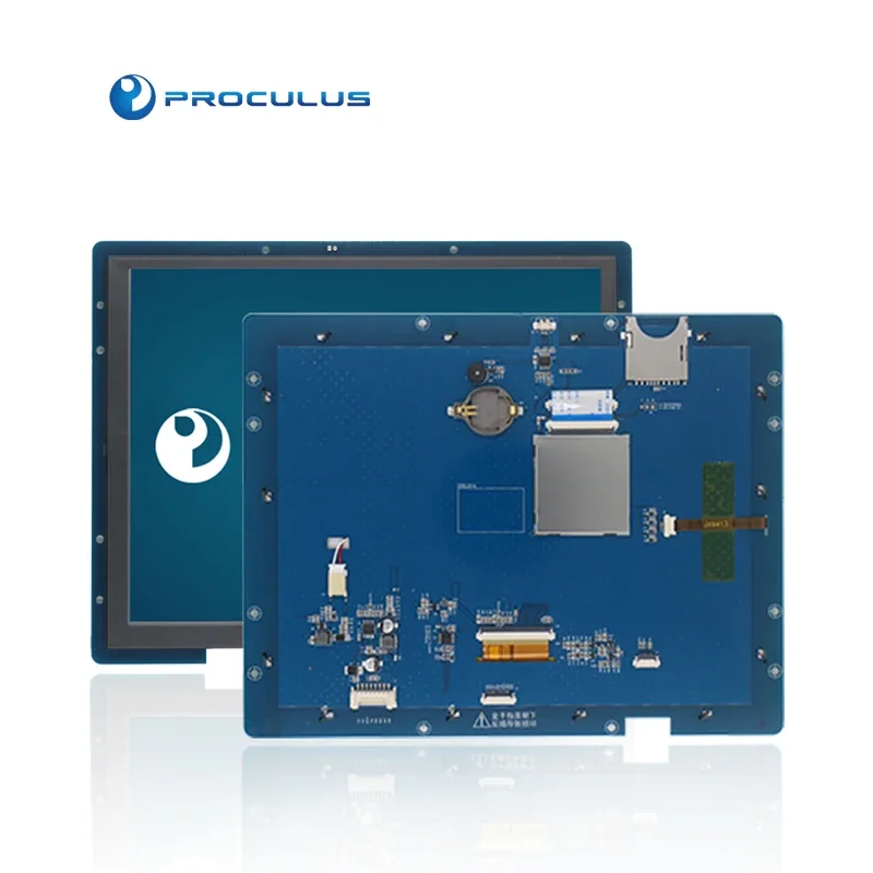 Proculus 10.4 inch uart module Smart Lcd uart rs232 ttl Programmable display screen Touch Screen