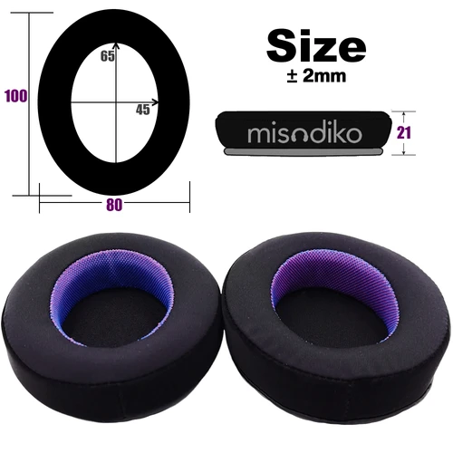 Imagen 2 del producto Misodiko Reemplazo de almohadillas mejoradas para auriculares Sony WH 1000XM3