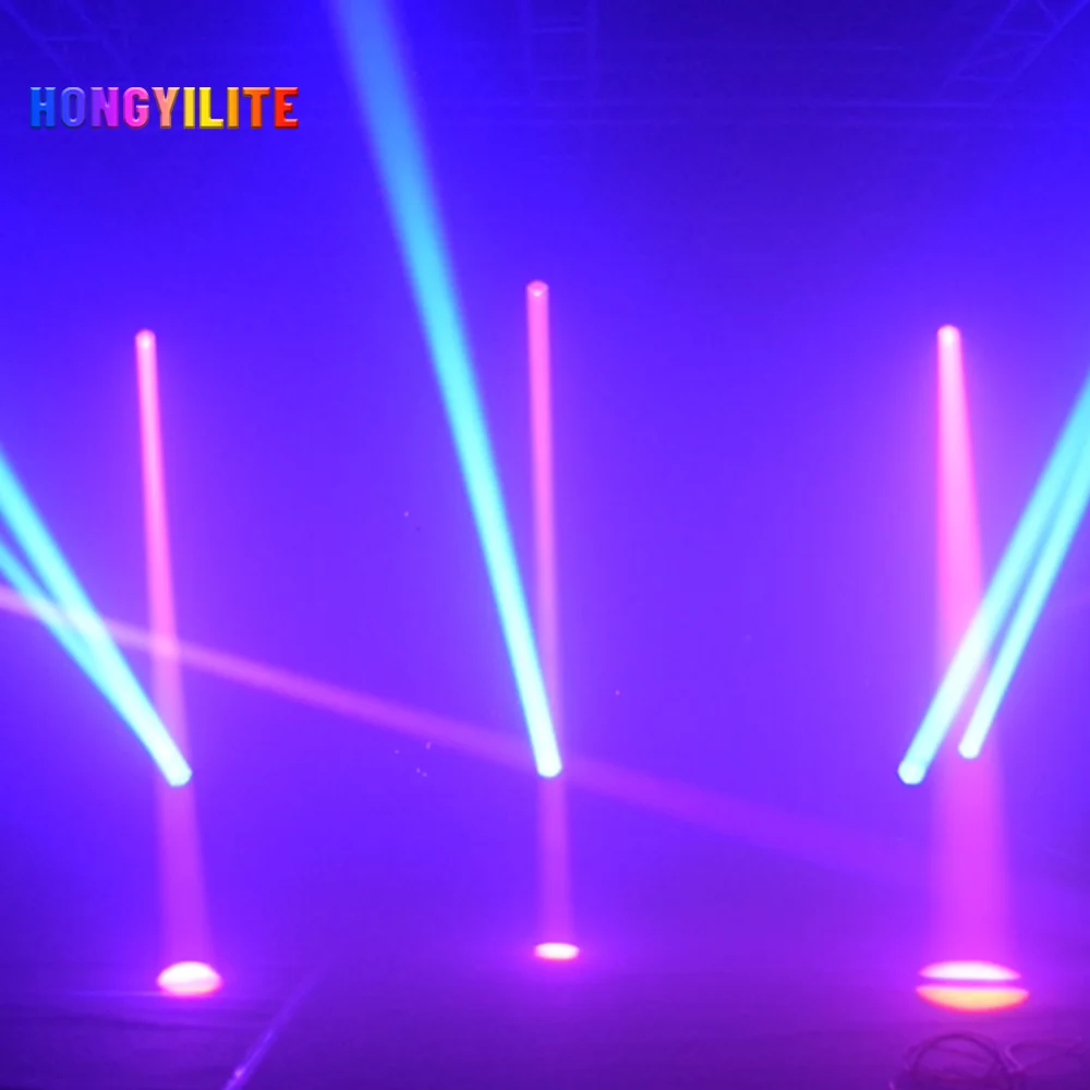 HongYiLite LED Beam Moving Head DJ Light 150W Professional Strobe High Quality DMX Stage Lighting For Parties Shows Night Club