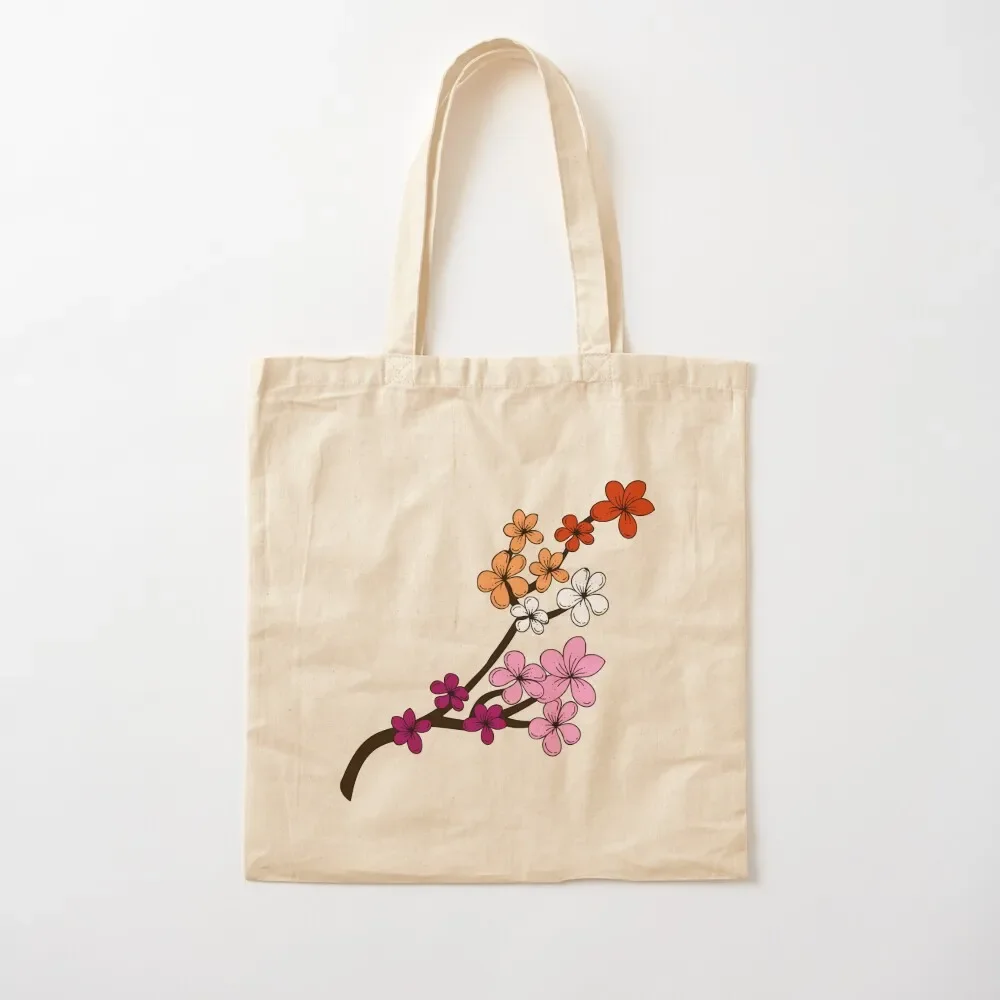 

Subtle Lesbian Pride Flowers. Lesbian flowers 3 Tote Bag Woman shopper bag shopping bag logo