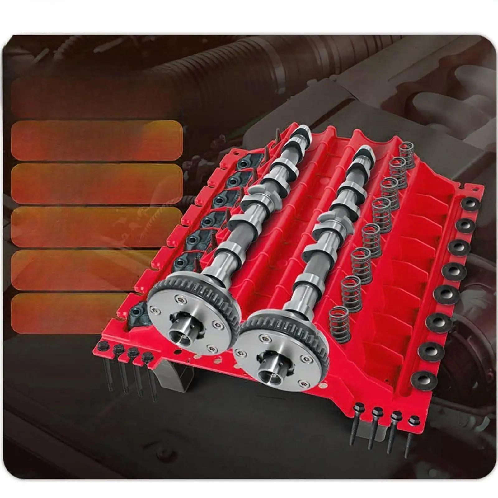 polypropylene-engine-organizer-parts-tray-lightweight-valvetrain-storage-box-car-cylinder-head-tool-for-mechanic-shop