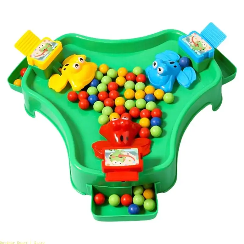 

A0KA Travel Friendly Children Bean Game Durability Educational Color Recognition Activity Toy for Preschoolers Indoor