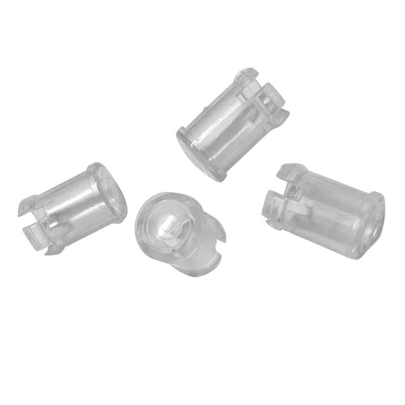 200Pcs 5Mm LED Light Emitting Diode Lampshade Light Guide Column Light Cap Protective Cover LED Transparent Lamp Cap