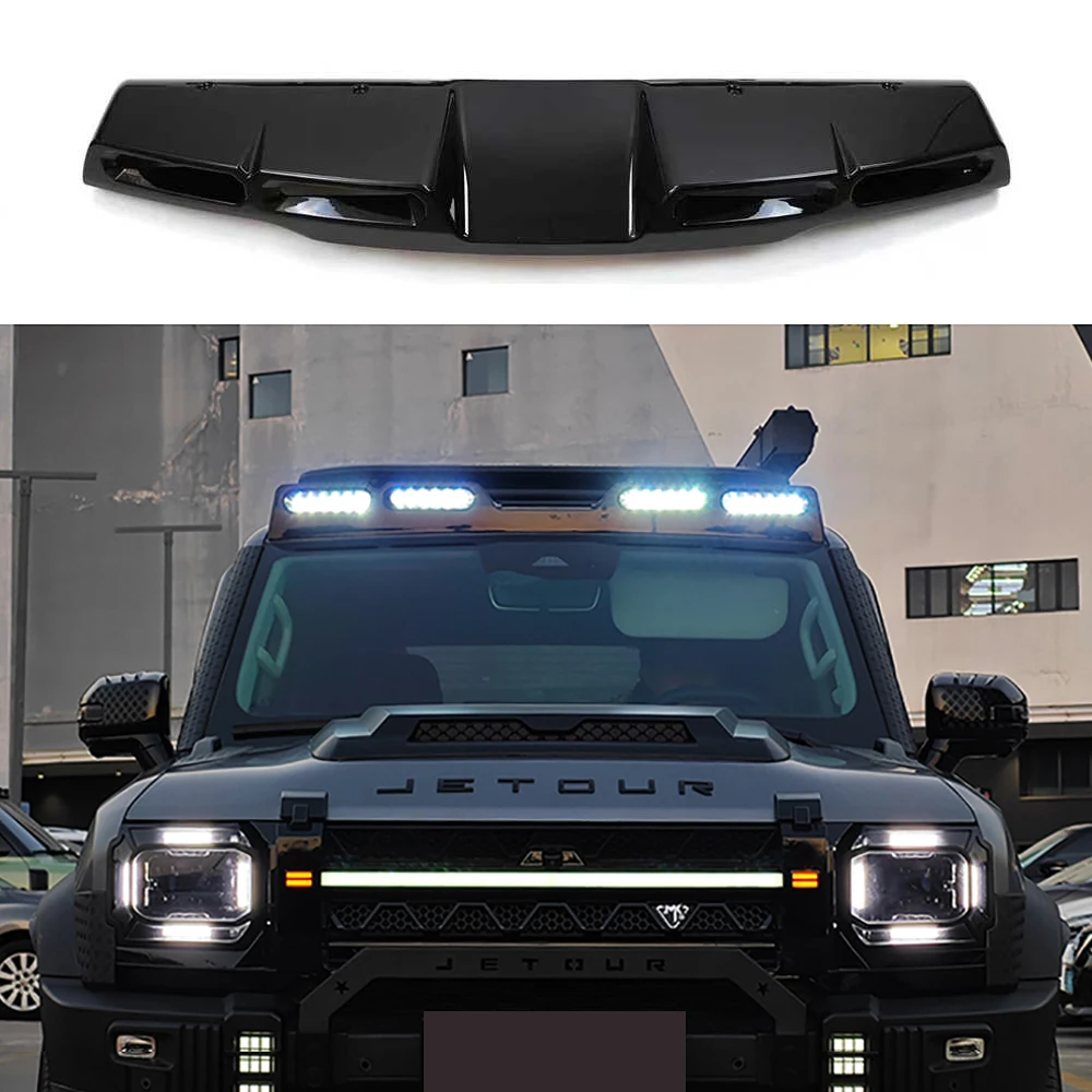 

Outdoor Car Roof Spotlight Searchlight Fit For 2023-2025 Chery Jetour Traveller T2 White Led Roof Lights Exterior Accessories