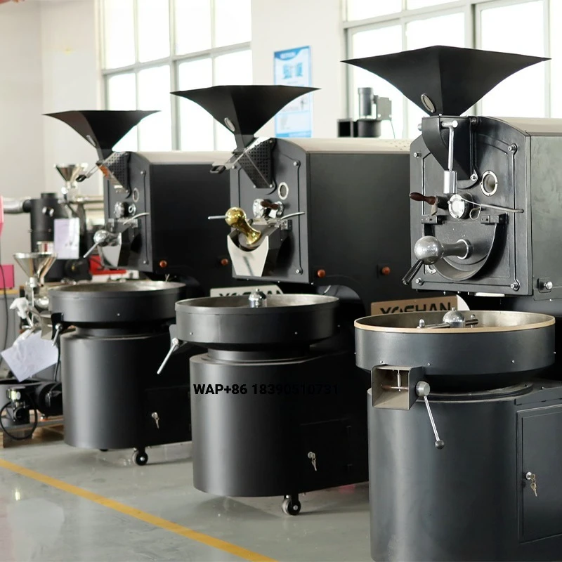 Yoshan 10kg 12kg 15kg Coffee Roaster Electric Coffee Roasted Probat Industrial Coffee Roasting Machines