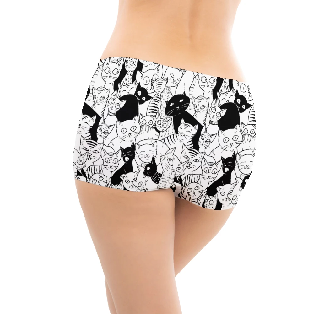 Summer fashion ladies swimming trunks 3D printed cartoon bear sexy cute comfortable beach surfing sunbathing shorts Kawaii