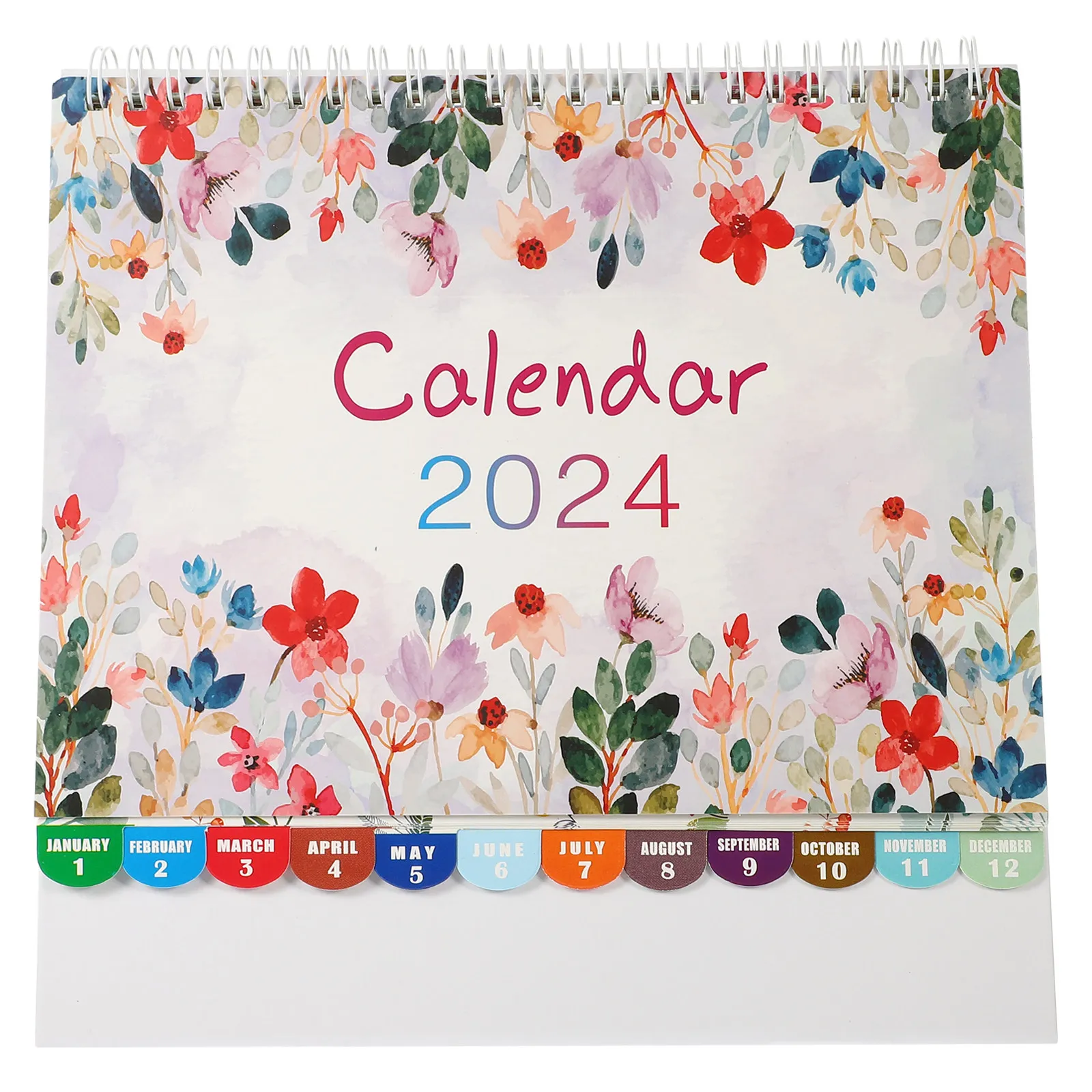 

2024 Desktop Calendar Small Size Perfect Daily Use Monthly Flip Tabletop Office Decor Personalized Note St Accessory