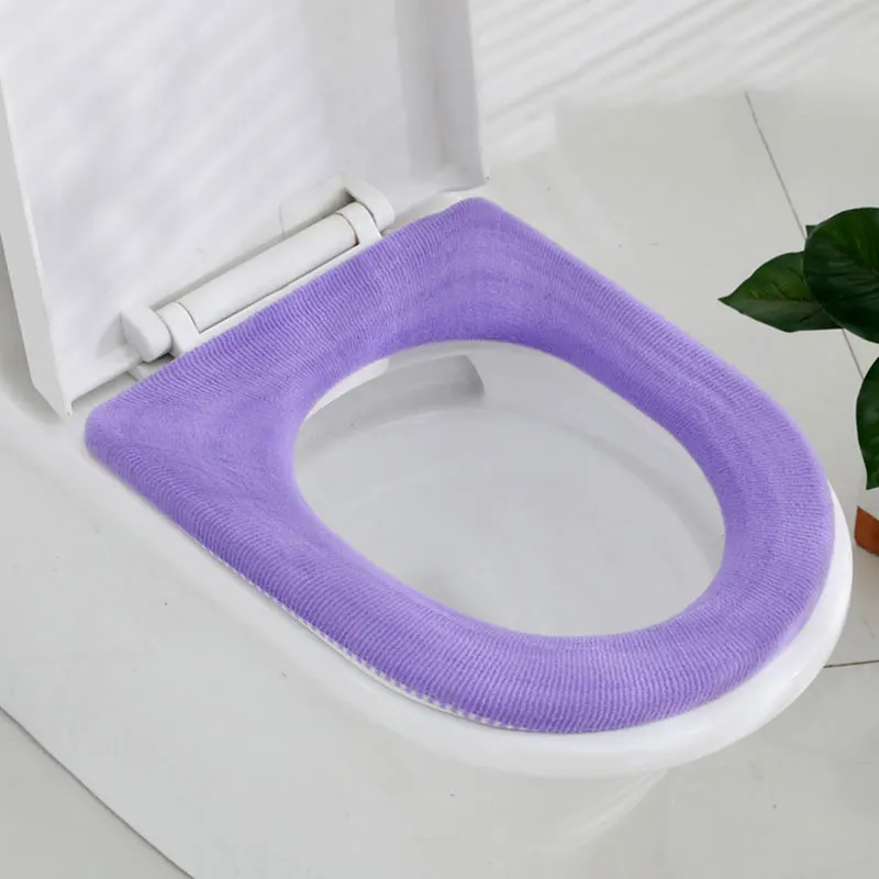 Universal Washable Toilet Seat Cover, Closestool Mat, Pad, Cushion, Soft, Bathroom, Lid Accessories, Summer