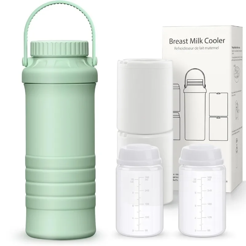 Portable Breast Milk Cooler Bottle Breastmilk Chiller for Travel Cooling Keeps Milk Fresh for Breastfeeding Breastmilk Storage