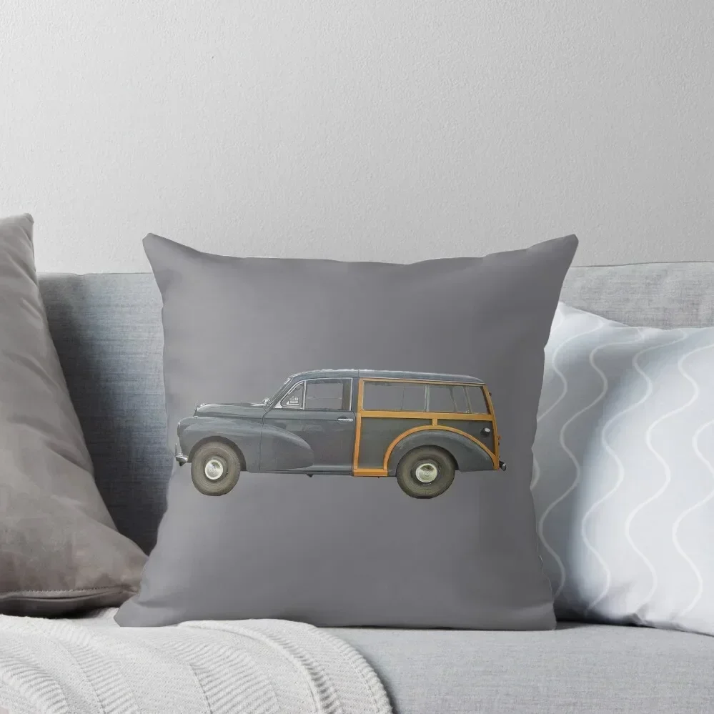 

Morris Minor Traveller Estate Wagon Throw Pillow Christmas s Covers christmas cushions covers Plaid Sofa pillow