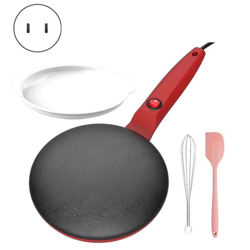 

A84E-Household Non-Stick Pancake Machine Breakfast Pizza Bread Machine Pancake Baking Pan Chinese Spring Rolls Frying Pan