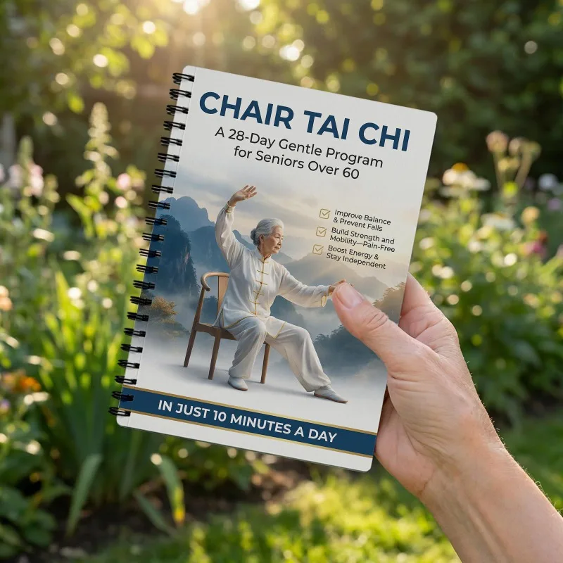 

Tai Chi for Seniors Over 60: A Safe And Easy-To-Learn Exercise Guide, Including 10-Minute Daily Practice to Enhance Balance, Improve Mobility, Relieve Joint Pain, And Help Prevent Falls| Spiral Fitness Diary
