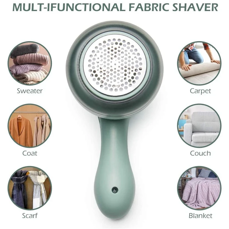 Rasoio in tessuto, ricaricabile, con lama Extra in acciaio inossidabile, giacca portatile per rimuovere pelucchi per vestiti e maglioni