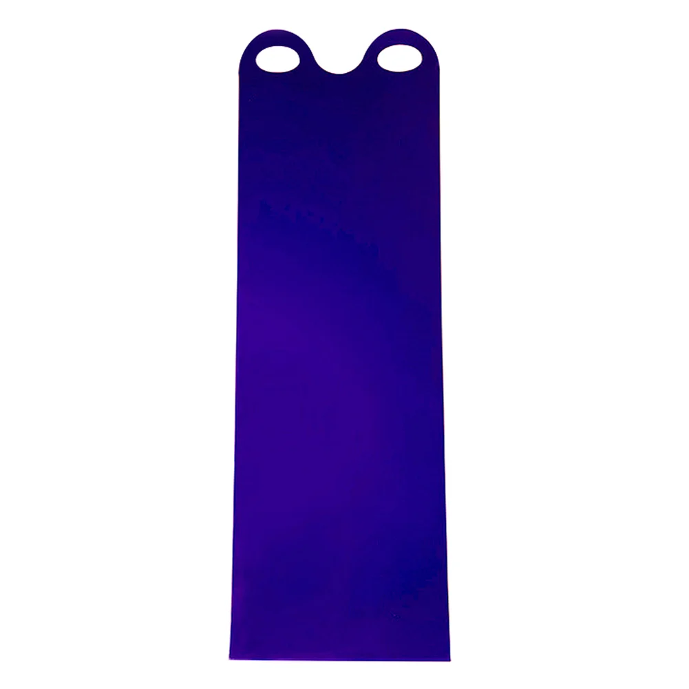 Flexible Plastic Snow Sled Flying Carpet Roll Up Snow Board Mat Featuring Dual Handles for Safe Outdoor Sliding Fun