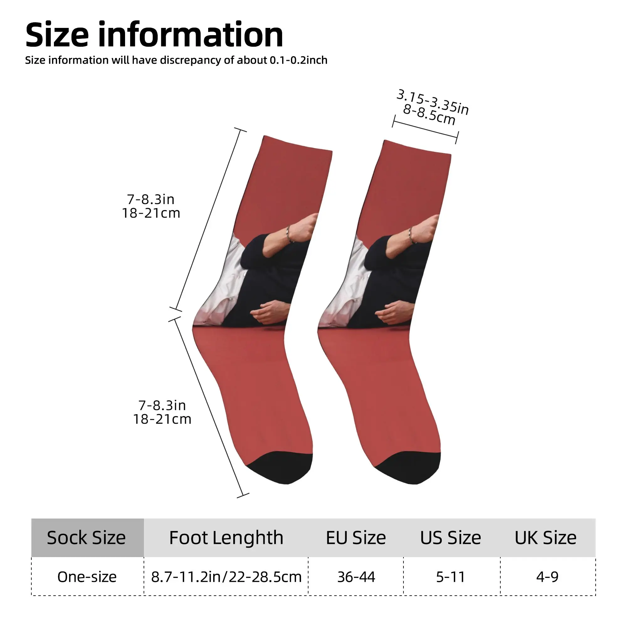 Unisex herensokken Rafe Cameron kousen antislip zachte ademende sokken winter gothic design fietssokken