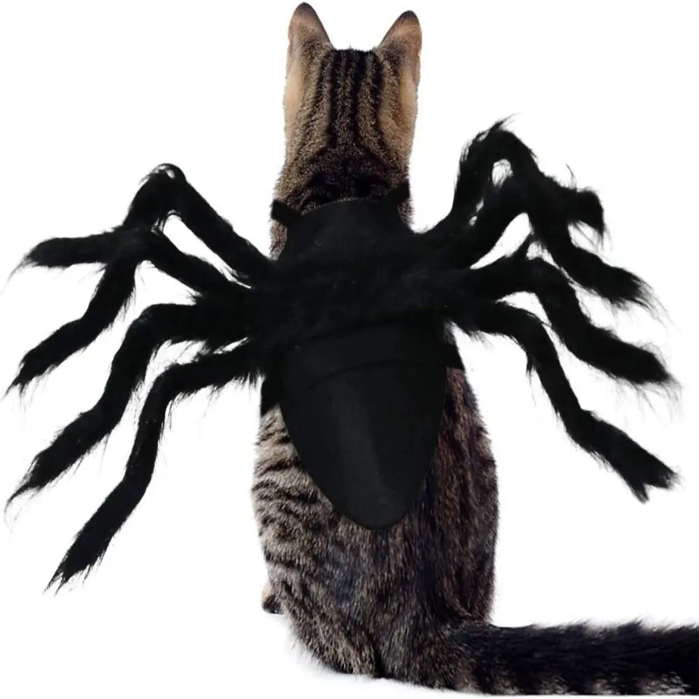

Furry Pet Spider Costume Small Medium Size Cloth Furry Spider Costume Spider Design Costume Halloween Party Dress Up