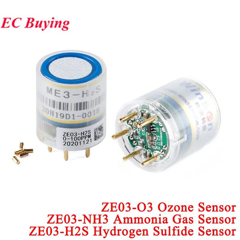 Czujnik ozonu ZE03-O3, czujnik amoniaku ZE03-NH3, czujnik siarkowodoru ZE03-H2S, elektrochemiczny czujnik powietrza do zastosowań rolniczych i przemysłowych ZE27-O3, ME2-O3, CO ME3-O3