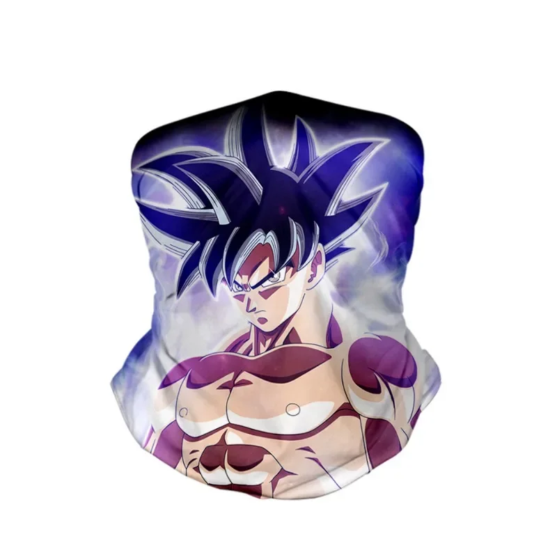 Anime Dragon Ball Cycling Scarves for Man Dust Mask Hiking Scarves Face Masks Sports Equipment Bicycle Accessories Windproof