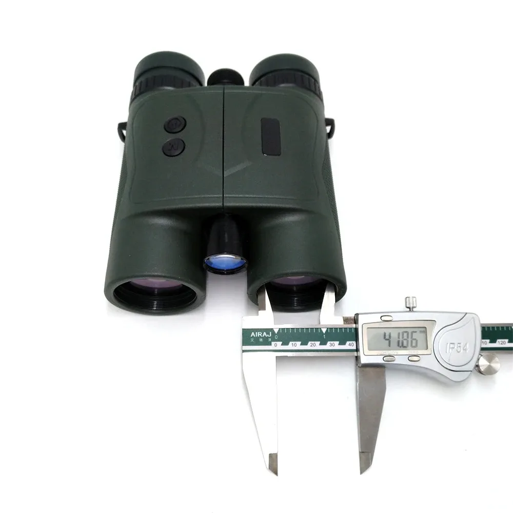 10x42 1760 Yards Rangefinder Binoculars Rangefinder Built-in Ballistics for Shooting and Golf view 5