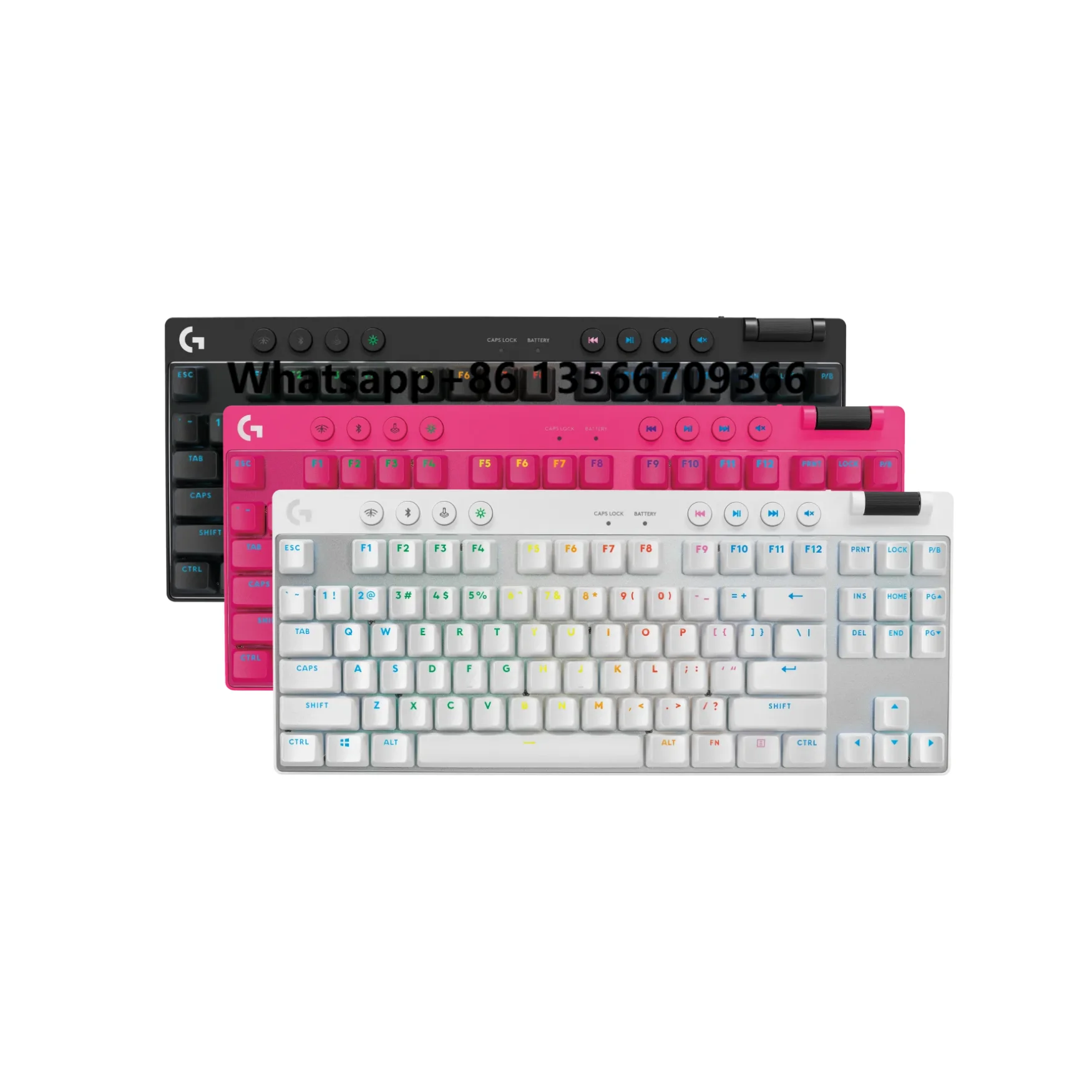 

Excellent Performance Logi-tech G Pro X Keyboard Wireless 87 Keys Mechanical Keyboard for Gaming With Tenkeyless Design