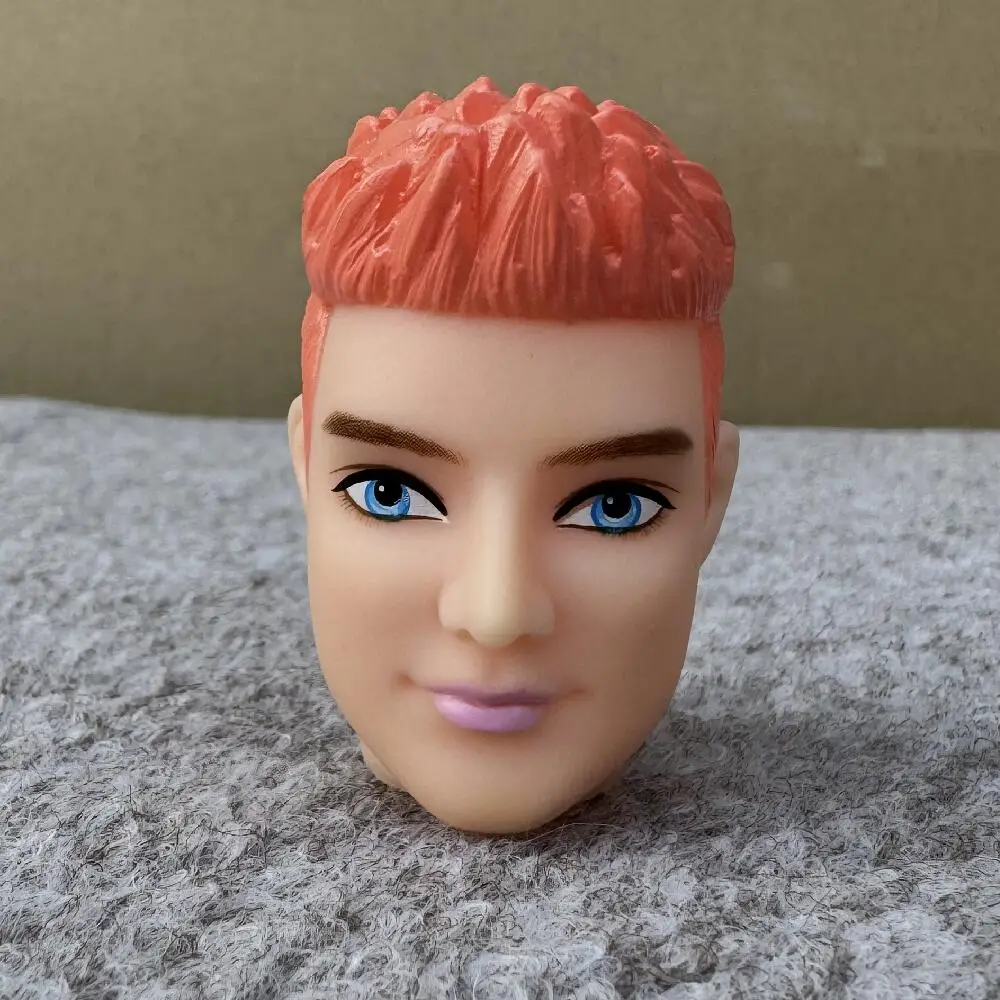 1/6 chłopcy głowy lalki książę Ken głowy solidna głowa chłopca dla 30cm ciała dzieci chłopcy dziewczęta DIY zabawki urodziny prezenty