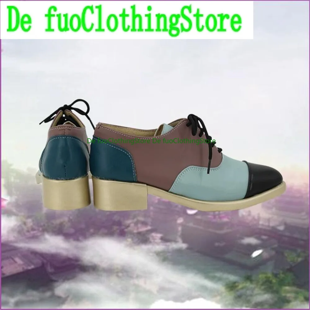 DefuoTwisted-Wonderland Scarpe Cosplay Stivali Gioco Anime Halloween Natale Negozio di scarpe