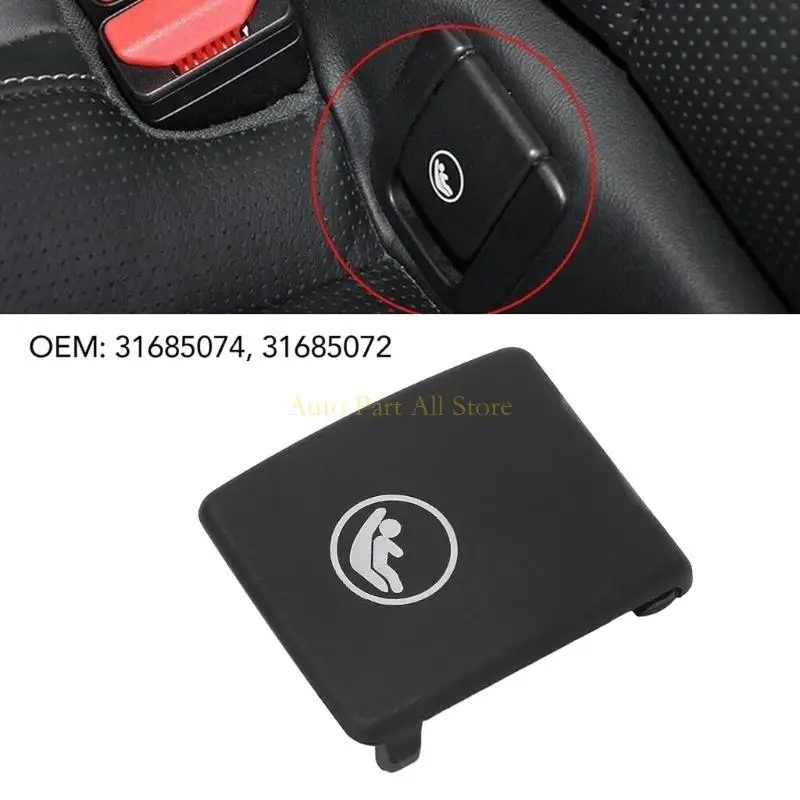 

J0MA Industrial Rear Buckle Cover ABS Buckle Caps 31685072 Replacement Car Maintenance Essential Simple Installation for Car