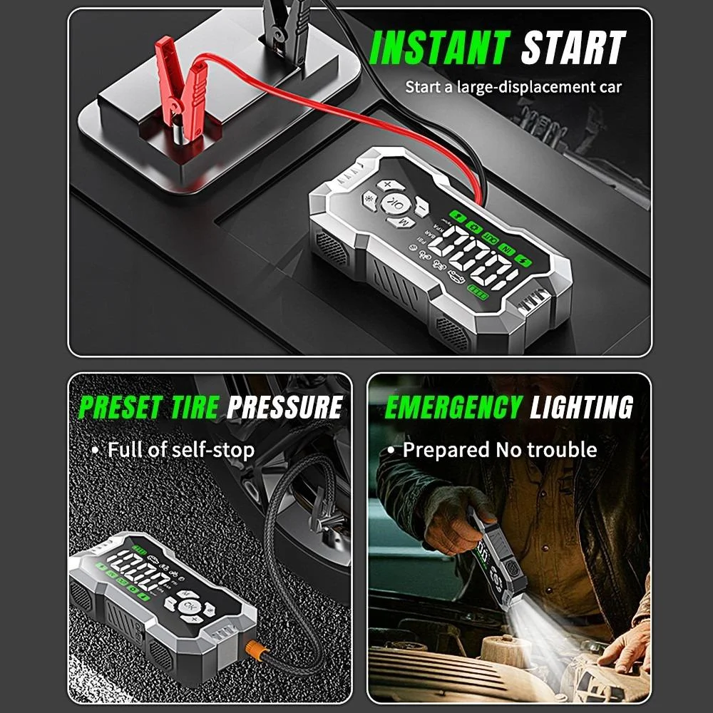 3000A Peak Portable Car Jump S - Lithium Jump Starter 3000A Peak recension och pris