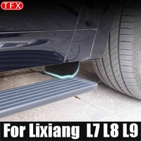 For Lixiang L9 L8 L7 2022-2024 Car Styling Electric Pedal Fender Liner Change Decorative Supplies Black Technology Accessories