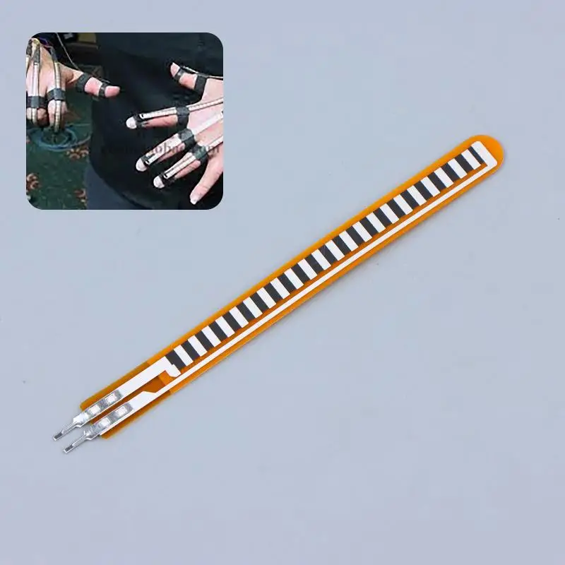 1 PCS Power:1 Watt 25K Ohms Electronic Hand Bending Sensor Flex Sensor Bend Flex Sensor For Robotic Hand 2.2 Inch Flex Sensor