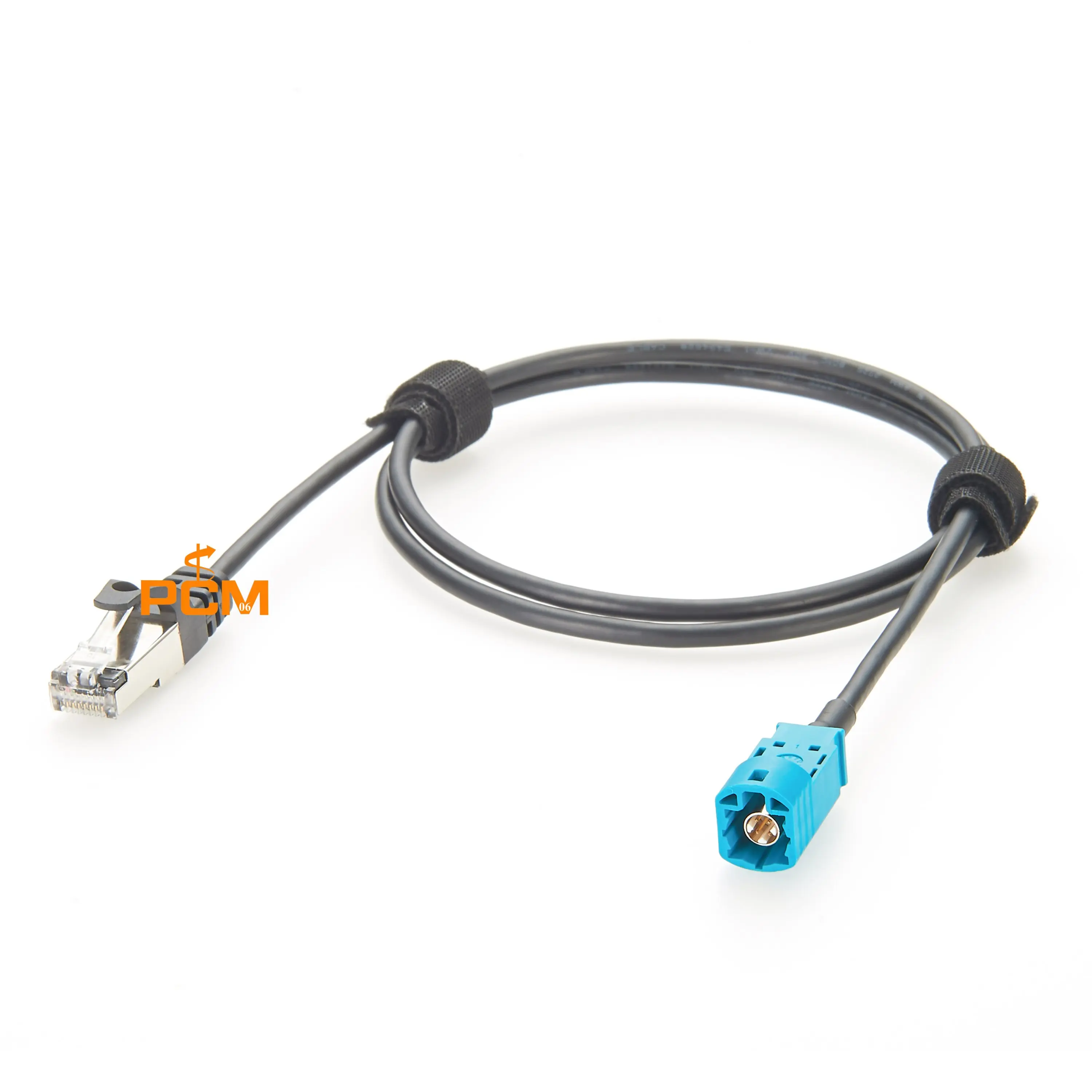 HSD to RJ45 Shielded Automotive Ethernet Cable HSD 4P Z Coded Male to RJ45 Male Adapter Cable LVDS Cable Assembly for Automotive view 5