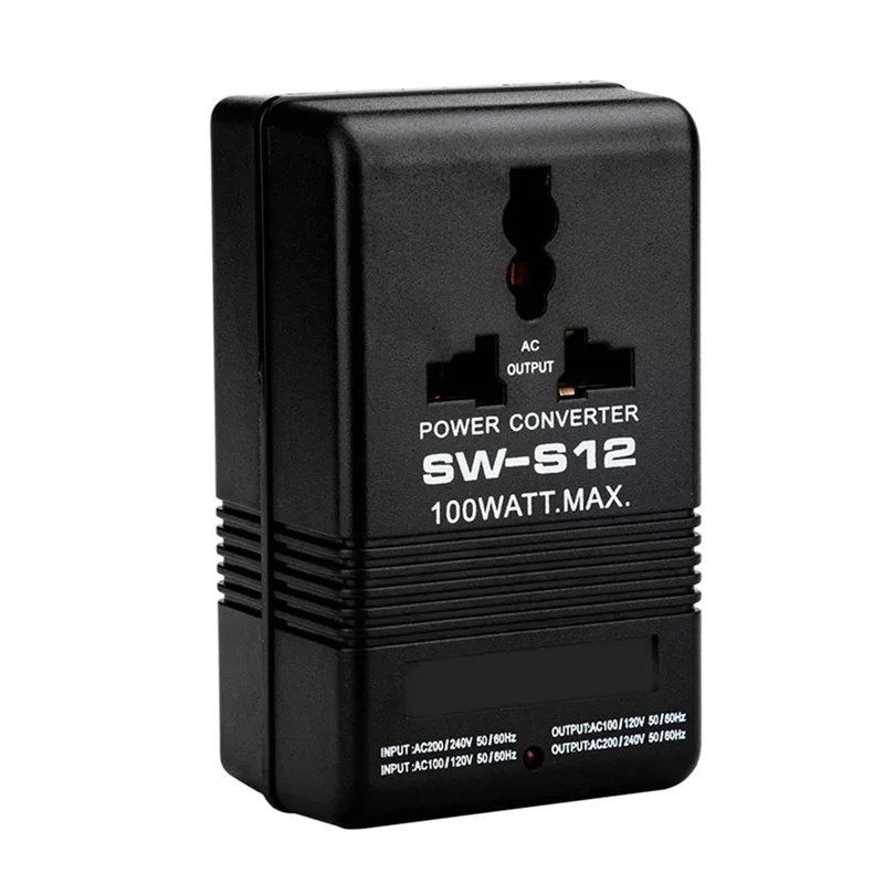 

HFIL-100W Step-Up Or Down Voltage Converter Transformedual Voltage Transformer Power Converter, Durable