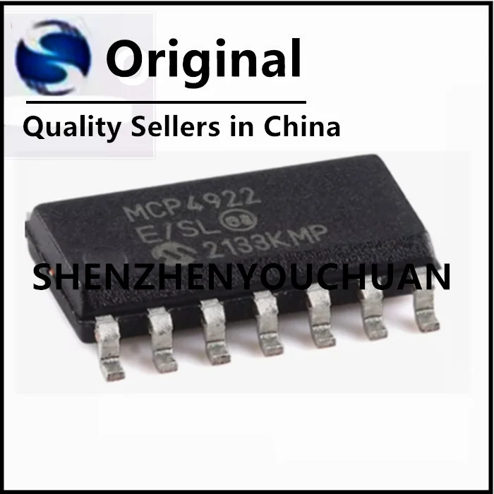 (10-100piece) MCP4922-E/SL MCP4922 SOIC-14   IC Chipset New Original