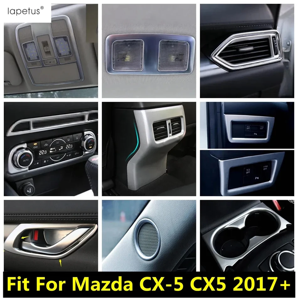 

Pillar A Speaker / Handle Bowl / Middle Air AC Outlet / Read Lamp Light Cover Trim Accessories For Mazda CX-5 CX5 2017 - 2024