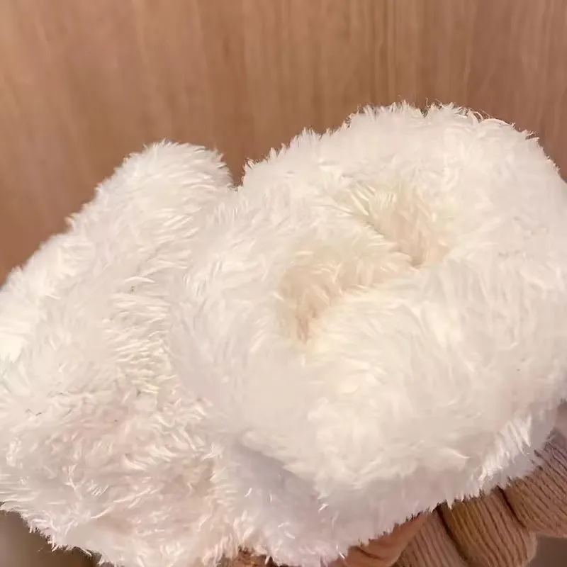 2025 Christmas Thick Reindeer Jacquard Knitted Full Finger Gloves for Women Touchscreen Washable Warm Gloves Soft Skin Friendly