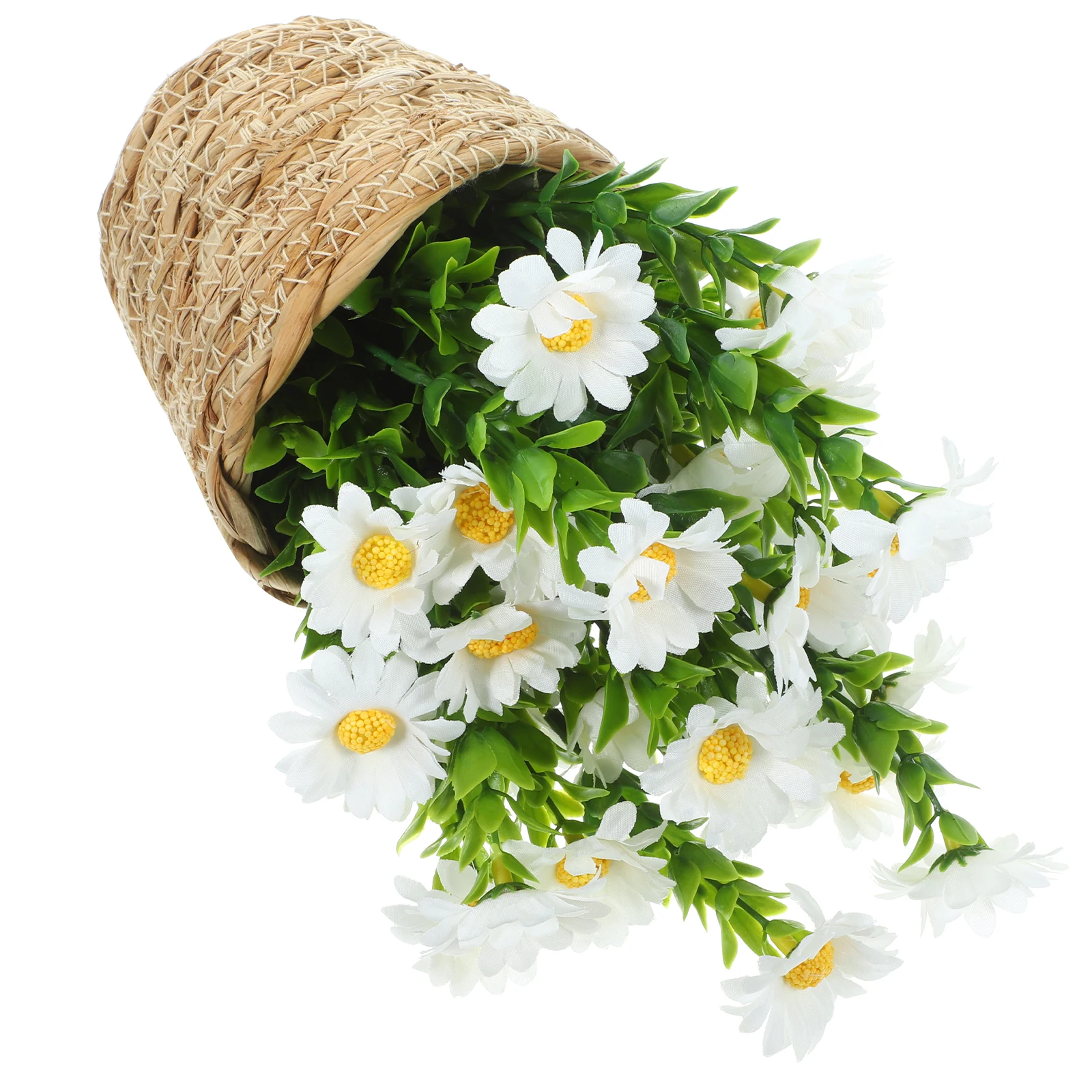 

Simulated Potted Plant Home Decor Flowers Artificial Fake Plants with for Indoor Silk Decoration Baby