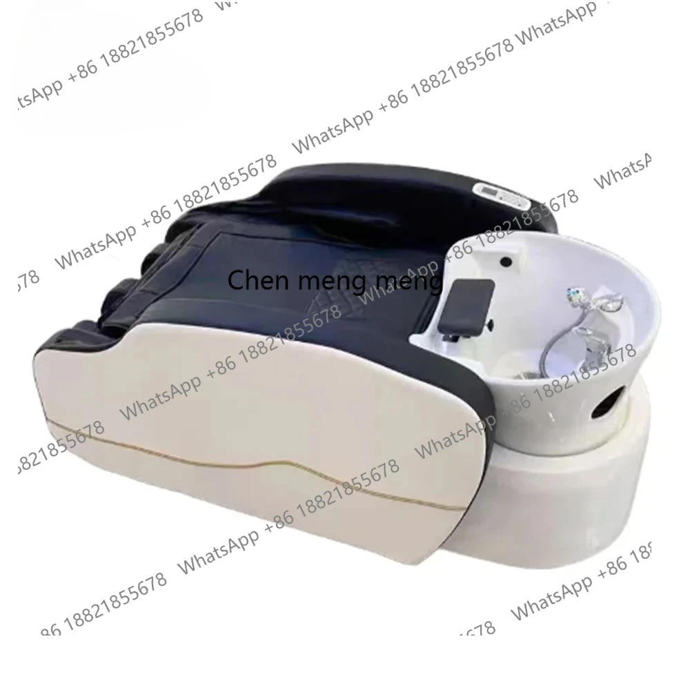

Salon electric washing massage chair water therapy shampoo bed with bowl steame