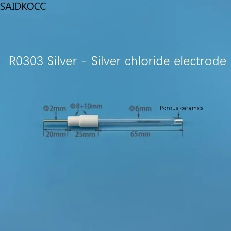 SAIDKOCC Ag / AgCl reference electrode. R0302 / R0303 silver chloride electrode. Detachable silver chloride electrode